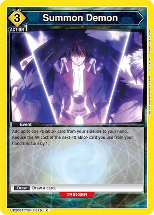 Summon Demon (UE20BT/TSK-1-029) [UE20BT: That Time I Got Reincarnated as a Slime] - Deck Out Gaming