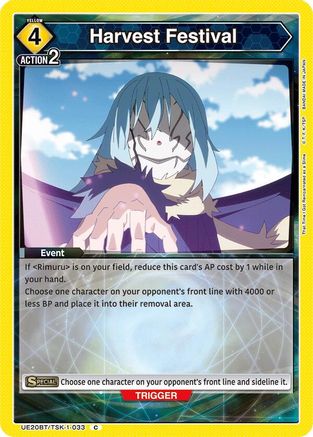 Harvest Festival (UE20BT/TSK-1-033) [UE20BT: That Time I Got Reincarnated as a Slime]-1