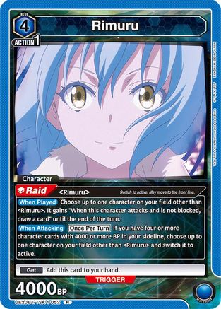 Rimuru (052) (UE20BT/TSK-1-052) [UE20BT: That Time I Got Reincarnated as a Slime] Foil-1