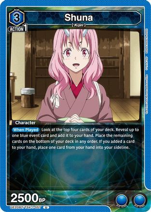 Shuna (057) (UE20BT/TSK-1-057) [UE20BT: That Time I Got Reincarnated as a Slime] - Deck Out Gaming