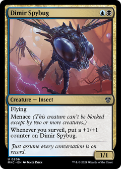 Dimir Spybug (206) [Murders at Karlov Manor Commander] - Deck Out Gaming