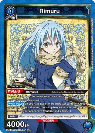 Rimuru (107) (UE20BT/TSK-1-107) [UE20BT: That Time I Got Reincarnated as a Slime] Foil - Deck Out Gaming
