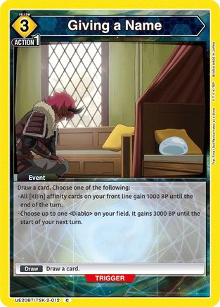 Giving a Name (UE20BT/TSK-2-012) [UE20BT: That Time I Got Reincarnated as a Slime]-1