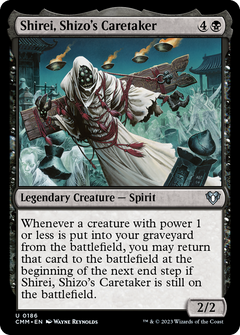 Shirei, Shizo's Caretaker (186) [Commander Masters] - Deck Out Gaming