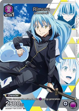 Rimuru (043) (U*) (UE20BT/TSK-2-043) [UE20BT: That Time I Got Reincarnated as a Slime] Foil-1