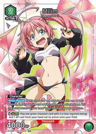 Milim (065) (U*) (UE20BT/TSK-2-065) [UE20BT: That Time I Got Reincarnated as a Slime] Foil