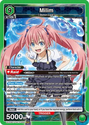 Milim (066) (UE20BT/TSK-2-066) [UE20BT: That Time I Got Reincarnated as a Slime] Foil - Deck Out Gaming