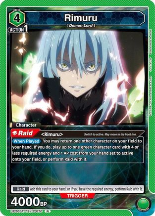 Rimuru (070) (UE20BT/TSK-2-070) [UE20BT: That Time I Got Reincarnated as a Slime] Foil-1