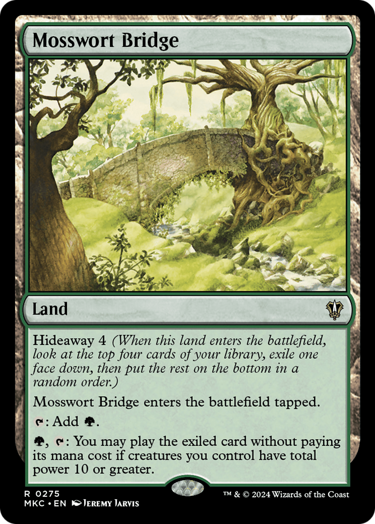 Mosswort Bridge (275) [Murders at Karlov Manor Commander] - Deck Out Gaming