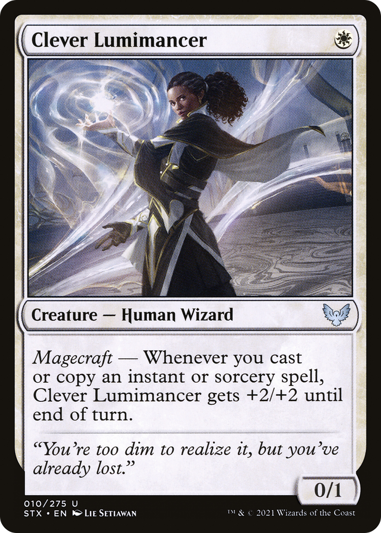 Clever Lumimancer (10) [Strixhaven: School of Mages] - Deck Out Gaming