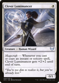 Clever Lumimancer (10) [Strixhaven: School of Mages] foil - Deck Out Gaming