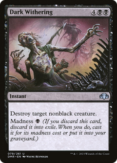 Dark Withering (79) [Dominaria Remastered] foil - Deck Out Gaming