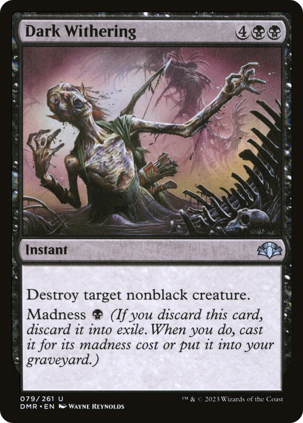Dark Withering (79) [Dominaria Remastered] - Deck Out Gaming