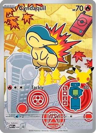 Cyndaquil - 047 (47) [ME: Mega Evolution Promo] Holofoil