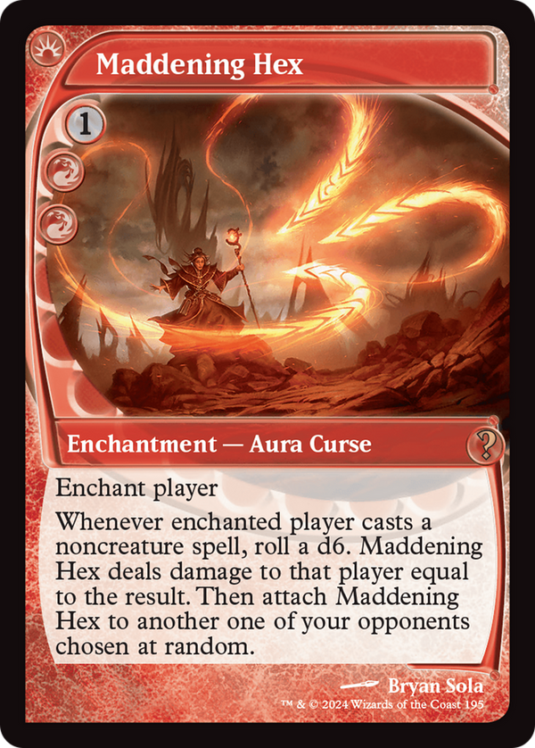 Maddening Hex (Future Sight) (195) [Mystery Booster 2] foil - Deck Out Gaming