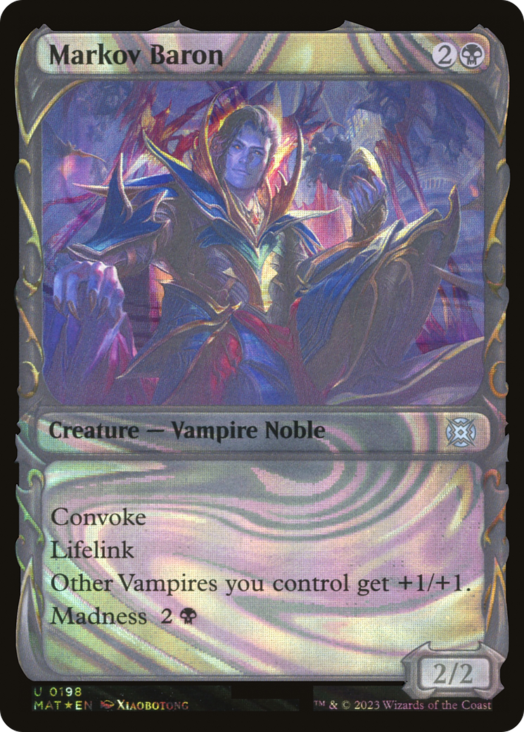 Markov Baron (Halo Foil) (198) [March of the Machine: The Aftermath] foil - Deck Out Gaming