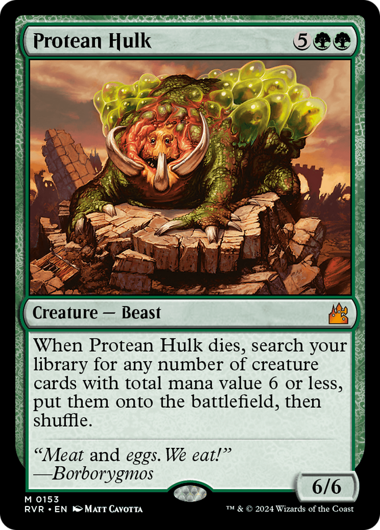 Protean Hulk (153) [Ravnica Remastered] - Deck Out Gaming