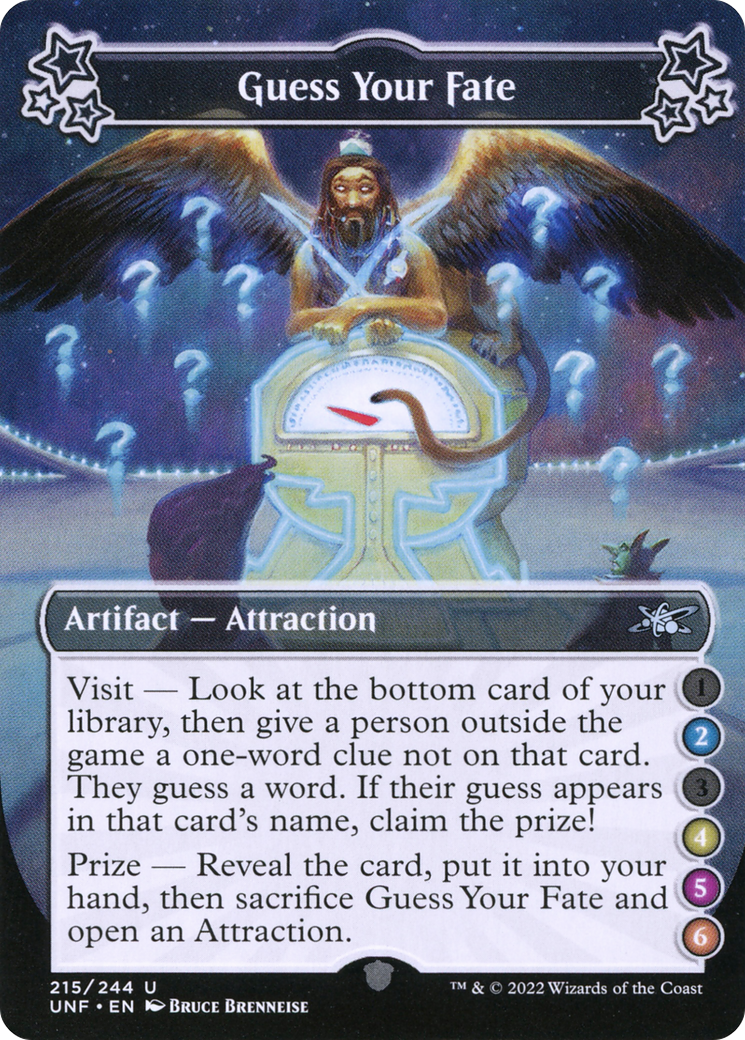Guess Your Fate (2-4-5-6) (215) [Unfinity] foil - Deck Out Gaming