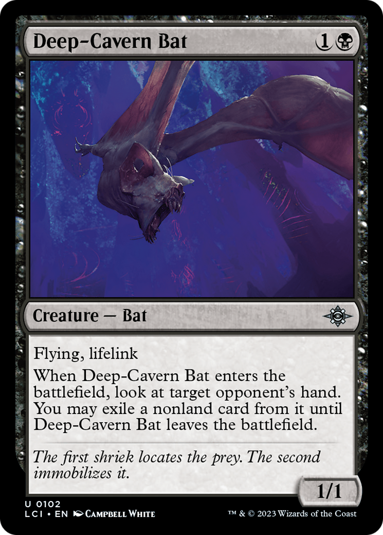 Deep-Cavern Bat (102) [The Lost Caverns of Ixalan] - Deck Out Gaming