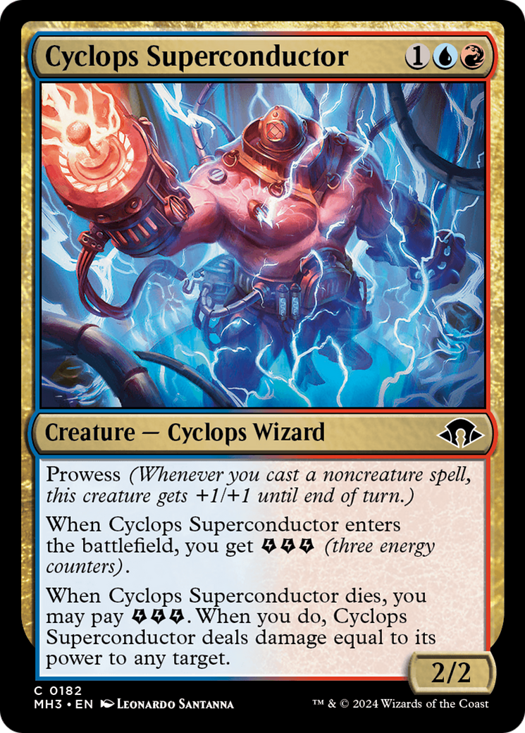 Cyclops Superconductor (182) [Modern Horizons 3] foil - Deck Out Gaming