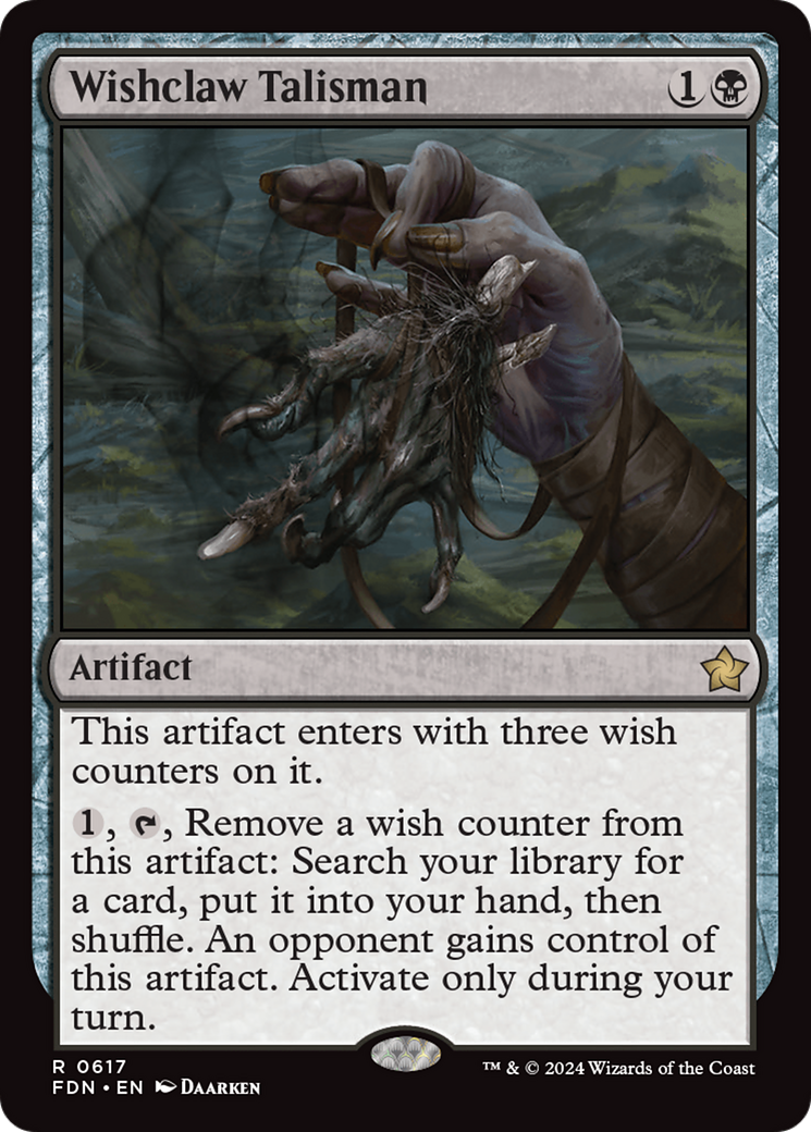Wishclaw Talisman (617) [Foundations] - Deck Out Gaming