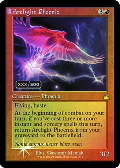 Arclight Phoenix (Retro Frame) (Serial Numbered) (331) [Ravnica Remastered] foil - Deck Out Gaming