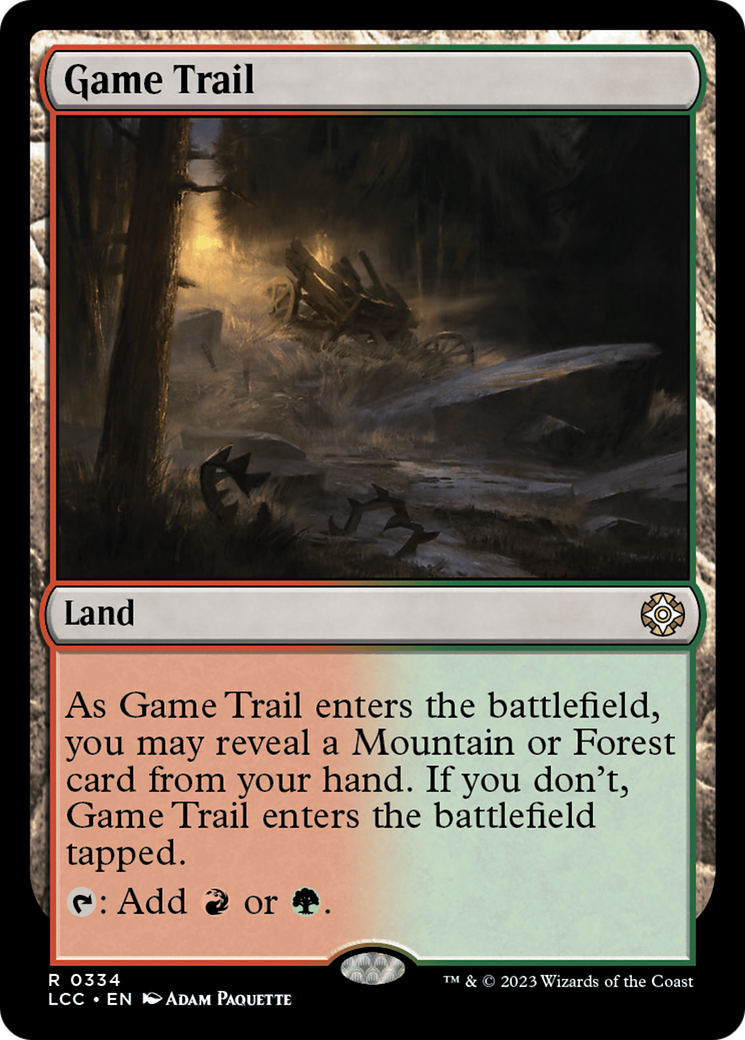 Game Trail (334) [The Lost Caverns of Ixalan Commander] - Deck Out Gaming