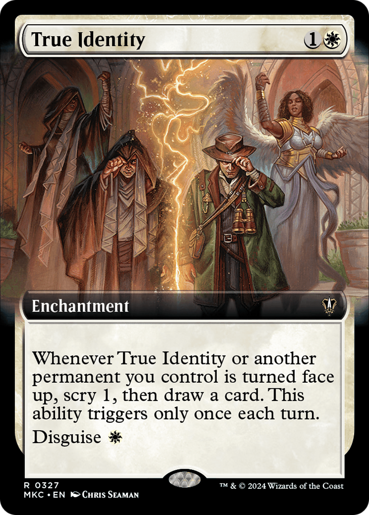 True Identity (Extended Art) (327) [Murders at Karlov Manor Commander] - Deck Out Gaming