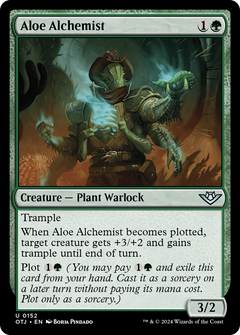 Aloe Alchemist (152) [Outlaws of Thunder Junction] - Deck Out Gaming