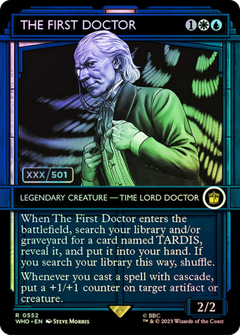 The First Doctor (Serial Numbered) (552) [Doctor Who] foil - Deck Out Gaming