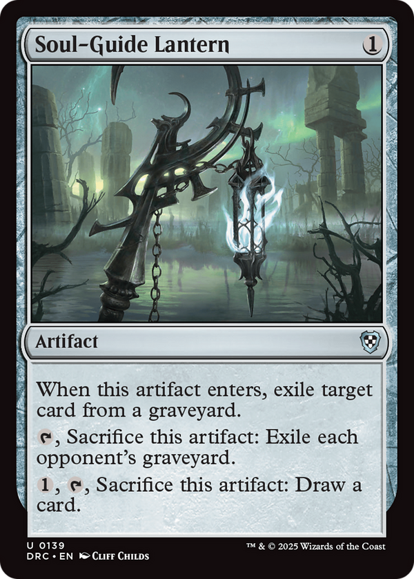 Soul-Guide Lantern (139) [Commander: Aetherdrift] - Deck Out Gaming