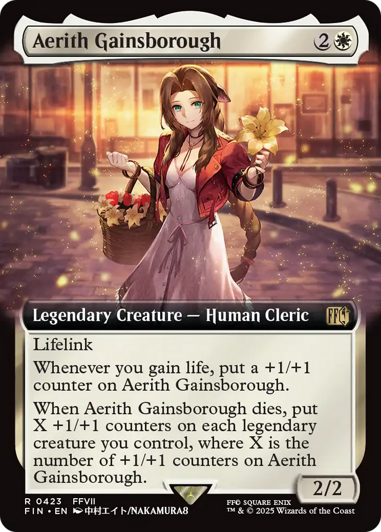 Aerith Gainsborough (423) [FINAL FANTASY] foil - Deck Out Gaming