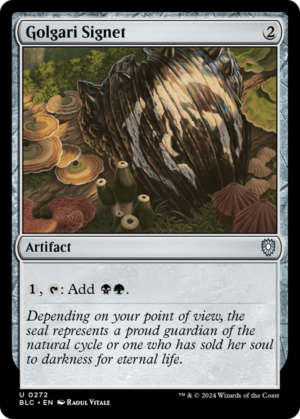 Golgari Signet (272) [Bloomburrow Commander] - Deck Out Gaming