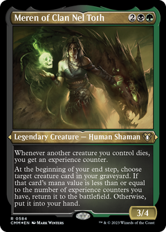 Meren of Clan Nel Toth (584) [Commander Masters] etched - Deck Out Gaming