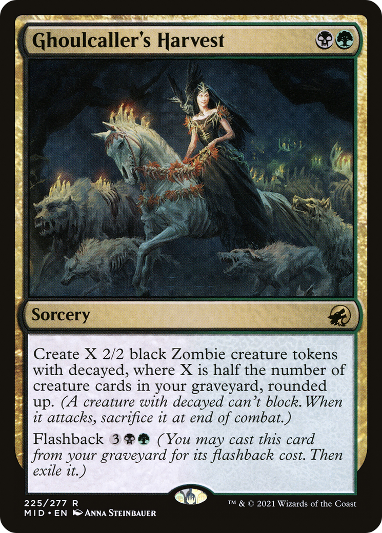 Ghoulcaller's Harvest (225) [Innistrad: Midnight Hunt] - Deck Out Gaming
