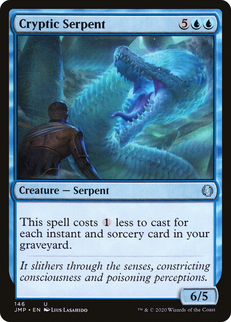 Cryptic Serpent (146) [Jumpstart] - Deck Out Gaming