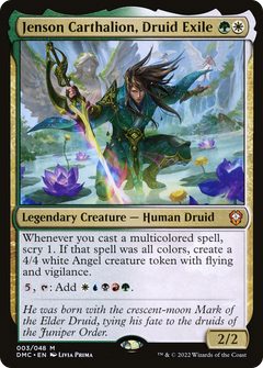 Jenson Carthalion, Druid Exile (3) [Dominaria United Commander] - Deck Out Gaming