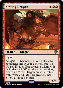 Nesting Dragon (245) [Commander Masters] - Deck Out Gaming