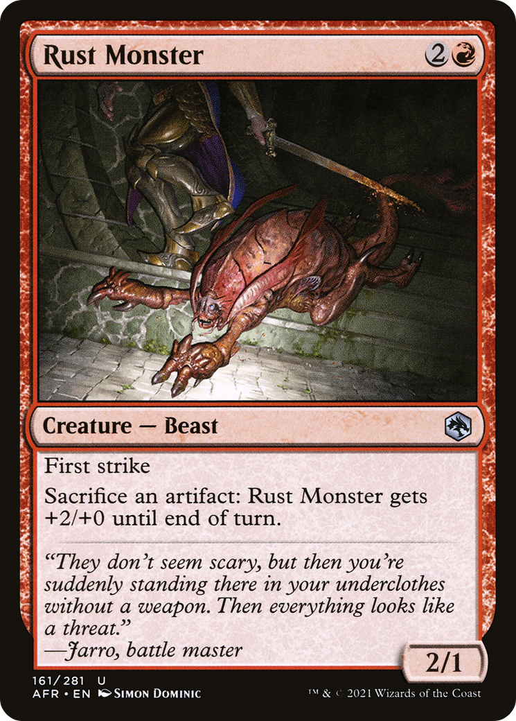 Rust Monster (161) [Adventures in the Forgotten Realms] - Deck Out Gaming