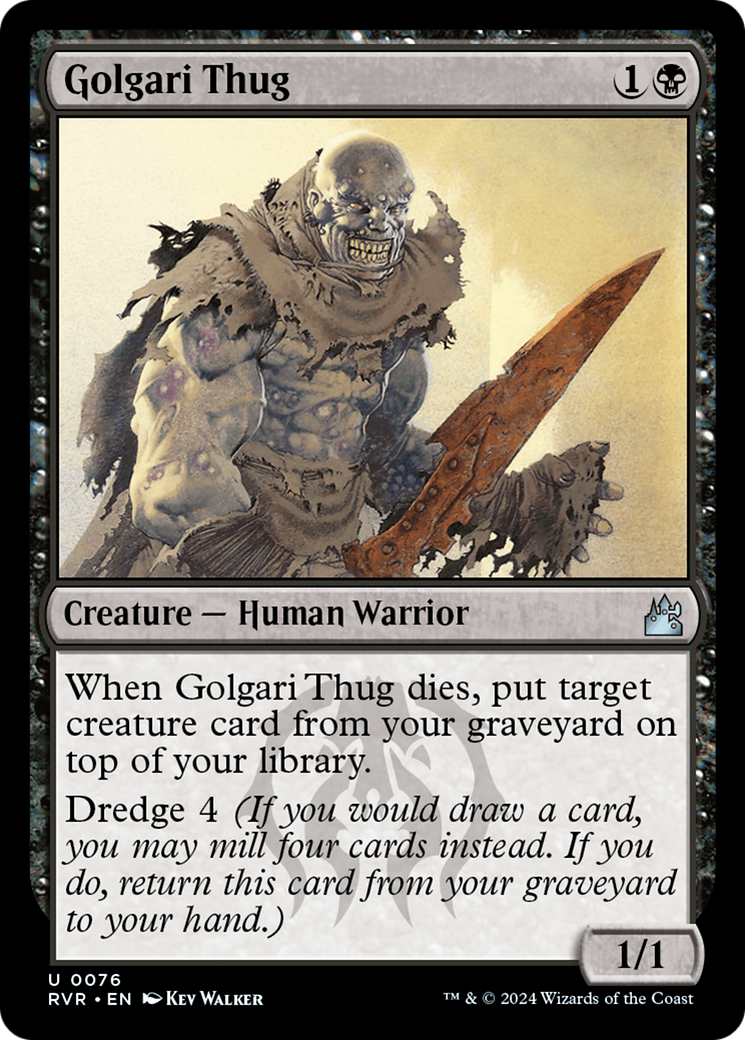 Golgari Thug (76) [Ravnica Remastered] - Deck Out Gaming