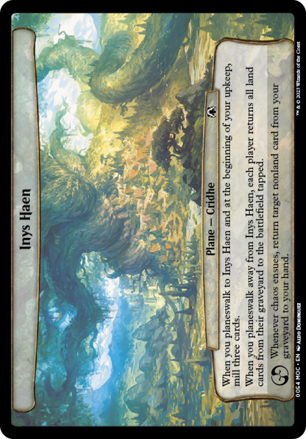 Inys Haen (54) [March of the Machine Commander] - Deck Out Gaming