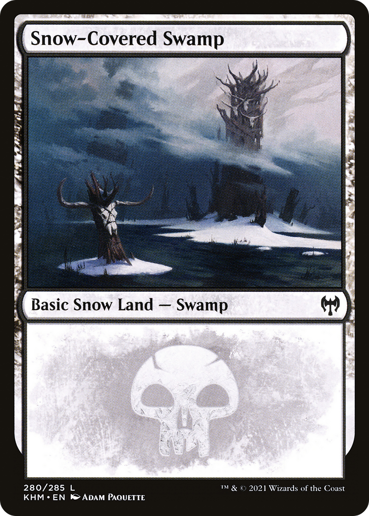 Snow-Covered Swamp (280) (280) [Kaldheim] - Deck Out Gaming