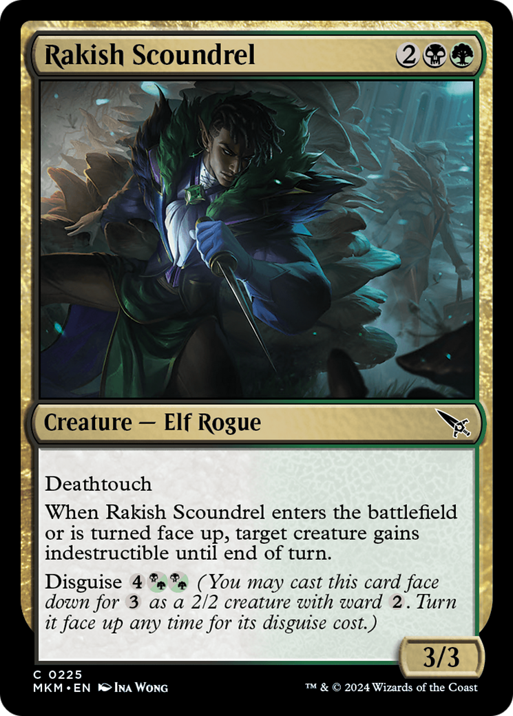 Rakish Scoundrel (225) [Murders at Karlov Manor] foil - Deck Out Gaming