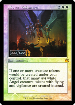 Divine Visitation (Retro Frame) (Serial Numbered) (306) [Ravnica Remastered] foil - Deck Out Gaming