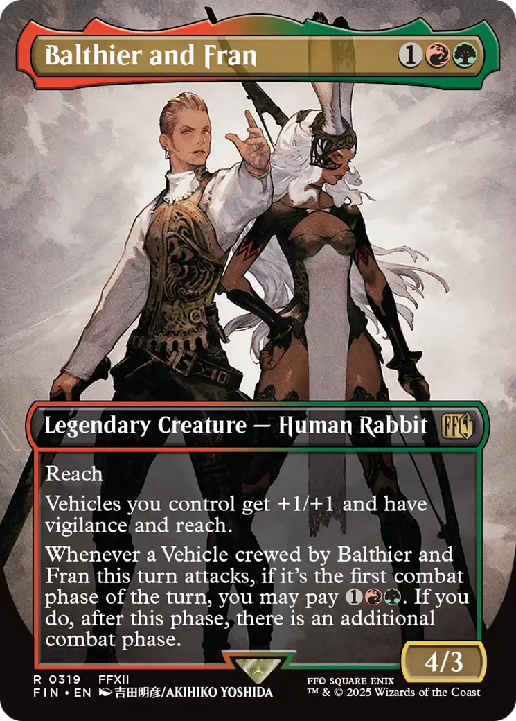 Balthier and Fran (319) [FINAL FANTASY] - Deck Out Gaming