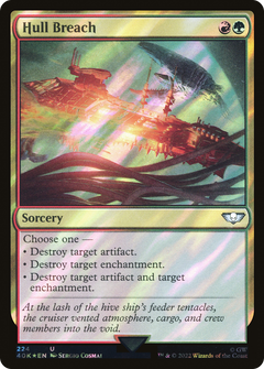 Hull Breach (Surge Foil) (224) [Warhammer 40,000 Commander] foil - Deck Out Gaming