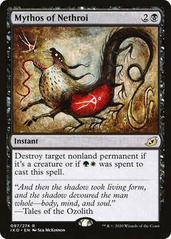 Mythos of Nethroi (97) [Ikoria: Lair of Behemoths] foil - Deck Out Gaming