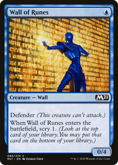 Wall of Runes (85) [Core Set 2021] - Deck Out Gaming
