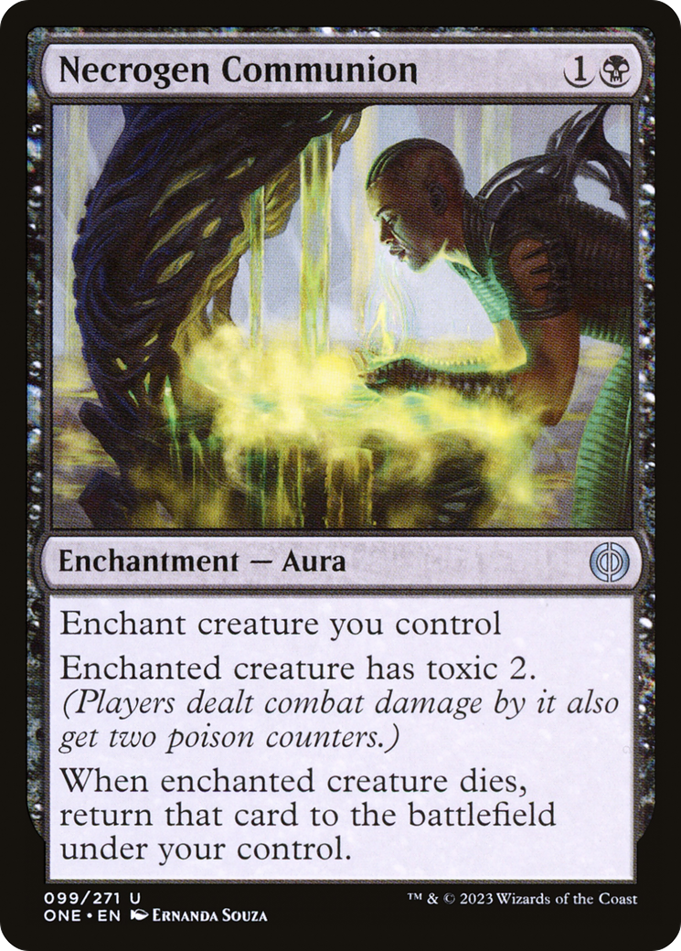 Necrogen Communion (99) [Phyrexia: All Will Be One] foil - Deck Out Gaming
