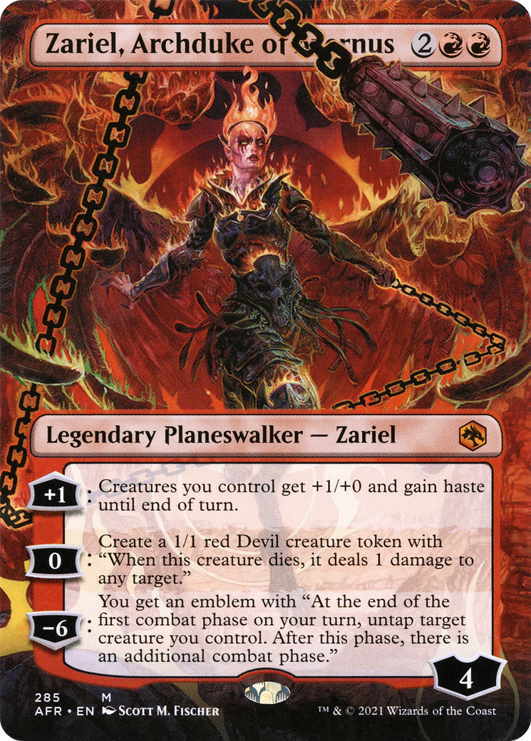 Zariel, Archduke of Avernus (285) [Adventures in the Forgotten Realms] - Deck Out Gaming